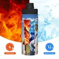 thumbnail image 6 of 18 Oz Sports Insulated Water Bottle Zootopia Stainless Steel Kettle Leak Proof for Sports Gym Travel, 6 of 8