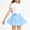 Blue, variant on 2 Pack Ballet Wrap Skirt with Ties, Girls Dance Ballet Skirt Flowy Chiffon Ballets Skirts for Girls,Pink,Blue,Size 7-8
