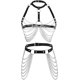 thumbnail image 2 of Body chains in punk clothing for women with loops at the waist, 2 of 5