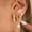 R5690, variant on Gold Hoop Earrings for Women, 14K Gold Plated Hypoallergenic Pearl Drop Dangle Huggie Hoop Earring Stack for Multiple Piercings & Cartilage, Dainty Trendy Womens Jewelry