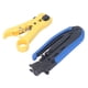 thumbnail image 1 of Kit de herramientas de engarzado coaxial ANGGREK con conector de 10 piezas Corte rápido Seguro Pelacables resistente Ligero Antideslizante, 1 of 8