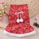 thumbnail image 5 of Chaqueta navideña roja para cachorros, falda festiva de invierno, atuendo para perros pequeños, 5 of 8