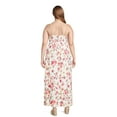 No Boundaries Juniors and Juniors Plus Size Lace Top Sleeveless Maxi