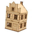 thumbnail image 1 of Yinanstore Kit de Modèle de Construction Européenne 1/72 Collection DIY Jouet d'Architecture Style B, 1 of 8