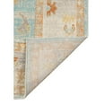 thumbnail image 3 of Amer Rugs BHM389119 8 ft. 9 in. x 11 ft. 9 in. Bohemian Bordered Indoor & Outdoor Area Rug, Aqua, 3 of 5