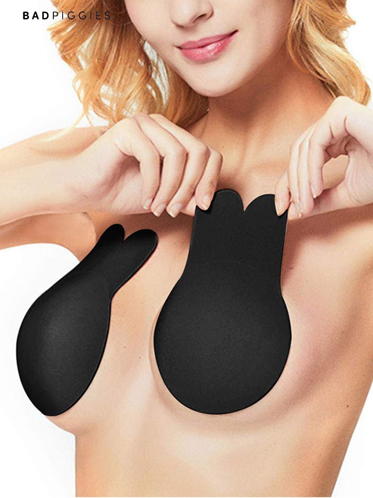 KyFree 2 Pairs Womens Backless Invisible Bra Strapless Reusable