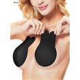 thumbnail image 2 of BadPiggies 2 Pairs Rabbit Ear Women Invisible Bra Self Adhesive Strapless Backless Breathable Lifting (A to F) Cup, 2 of 7