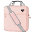 thumbnail image 3 of MoKo Zipper Binder, 2 inch 3 Ring 500 Sheet Capacity Multi-Pocket Binder, School Supplies, Pink, 3 of 9