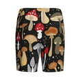 thumbnail image 5 of Fotbe Various Mushrooms Pajama Shorts for Men, Men's Pajama Bottoms, Sleepwear,Short Pajama Pants-4X-Large, 5 of 9