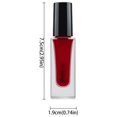 Eudgs 2024 Lip Gloss Makeup Cream Texture Lipstick Clearance Red Brown