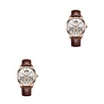 thumbnail image 3 of Reloj Mecánico Sonducket de acero inoxidable para hombre resistente al agua luminoso Type2 NO2, 3 of 6