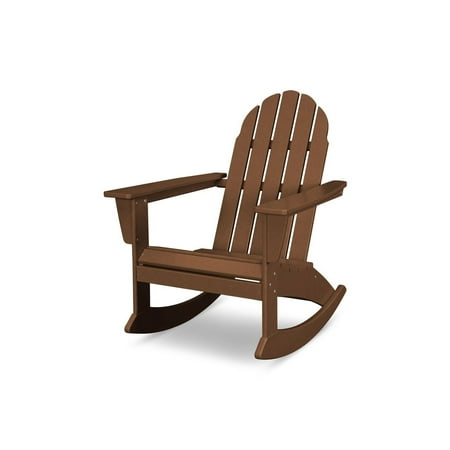 Polywood Vineyard Outdoor Adirondack Rocking Chair ...