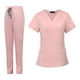 thumbnail image 4 of Conjunto de uniforme Strade Fareast Limited para mujer Pantalones Superiores de enfermera Rosa XS, 4 of 8
