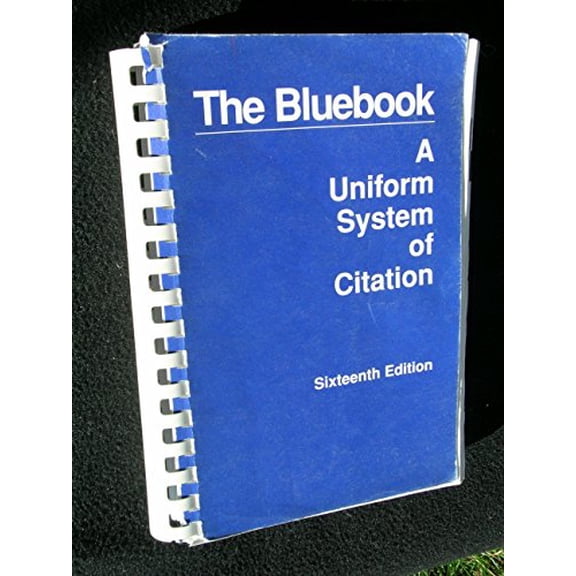 Pre-Owned Uniform System of Citation: The Bluebook Paperback