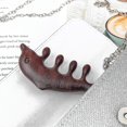 thumbnail image 3 of Wooden Massage Comb, Sandalwood Head Scalp Comb No Static Wide Tooth Comb For Head Scalp Scalp Stimulator Comb Body Massage Tool 11*2cm, 3 of 4