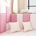 thumbnail image 4 of Tapis Mural Anti-collision pour Bébé Couleur Unie Mousse Imperméable Coussin Auto-Adhésif Rose Rouge, 4 of 7