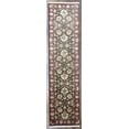 thumbnail image 1 of Wahi Rugs Hand Knotted Jaipur S/W Kashan 2'6"x10'0" -w581, 1 of 1