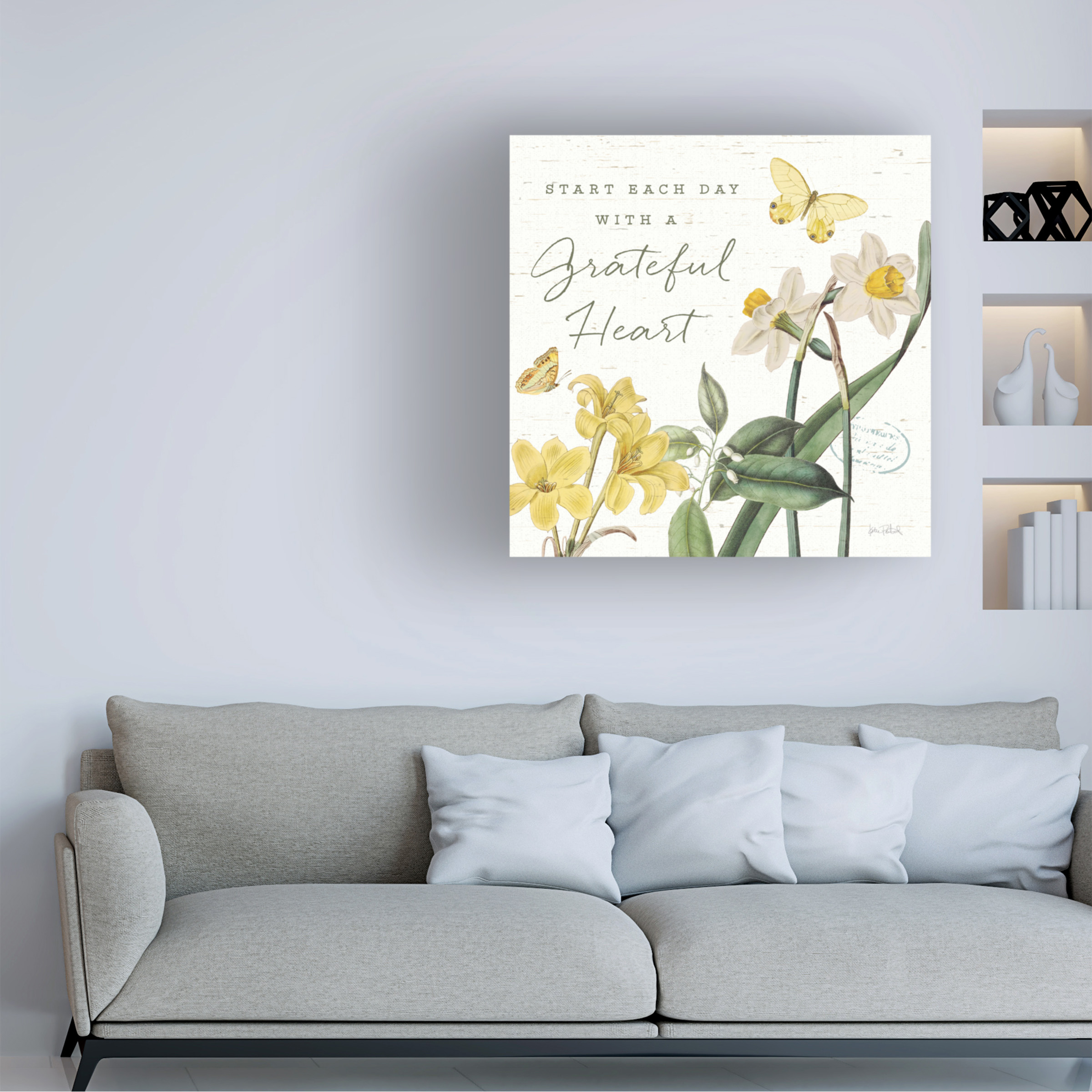 Katie Pertiet 'Citron Curiosities IV' Canvas Art