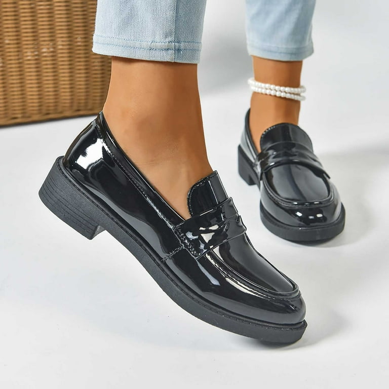 knee length dresses for ladies International Dance Shoes, Contra Pro, Black Patent Leather, 1” Heel 9.5 UK / 1