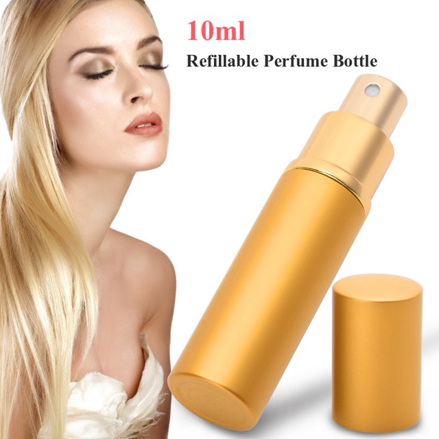 Refillable Perfume Bottle 10ml Portable Empty Pump Lotion Perfume Atomize