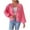 Hot Pink, variant on Hxshgdsn Cropped Knit Cardigan Sweaters For Women With Bow Tie Open Front Bell Sleeves Trendy Fall Outfits Black M