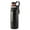 Black, variant on Ozizo Insulated Sport Water Bottle, 22 oz with Straw & Handle
