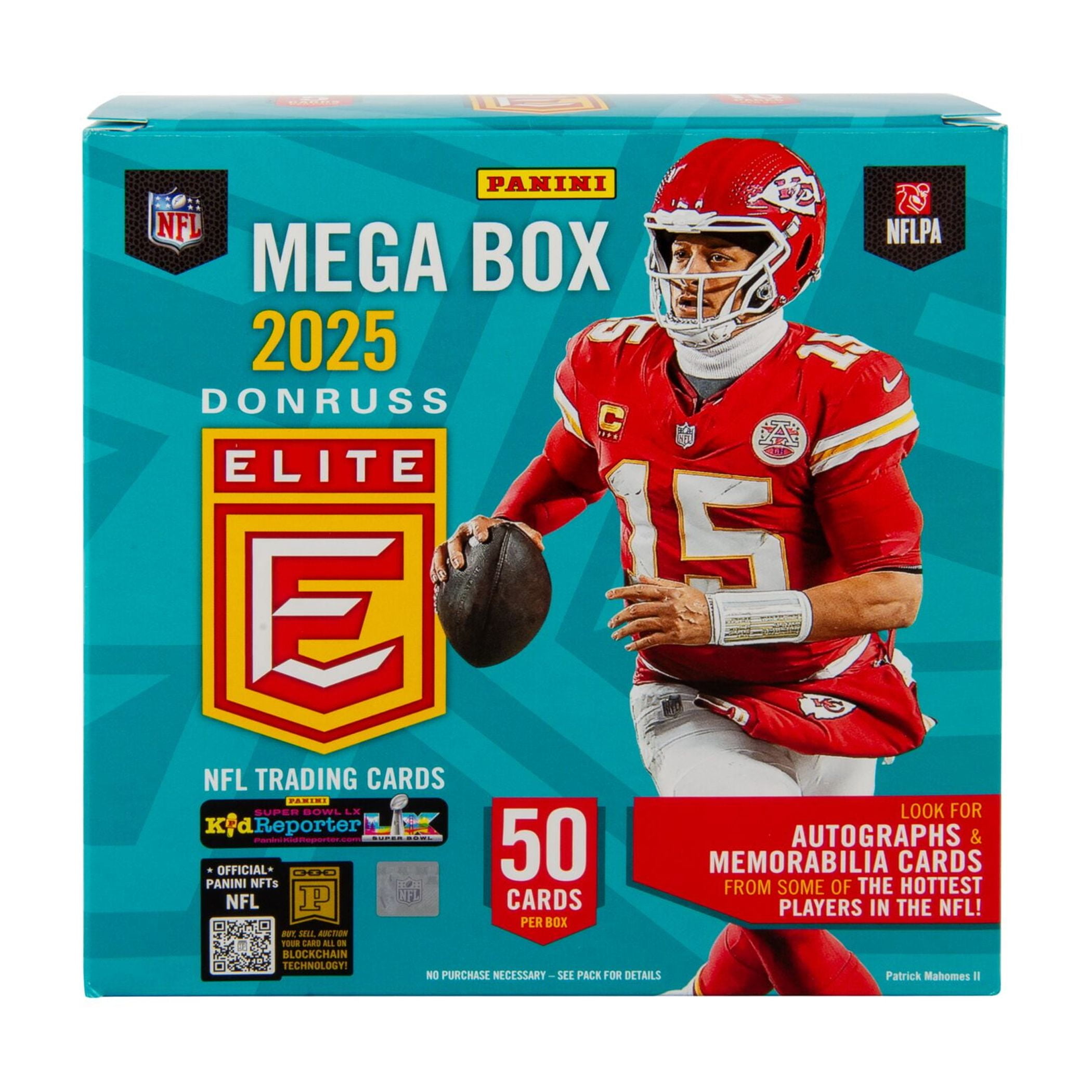 2025 Panini Donruss Elite Football Trading Cards Mega Box