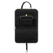 Addyn Car Back Seat Organizer with 7 storage Pockets, Tablet Holder and Tissue Box