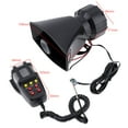 thumbnail image 6 of Alarm Siren Horn with Mic PA Speaker System, Powerful 100W Siren Horn Speaker, 12V Loud Police Car Siren Horn Speaker, 120-150dB, 7 Tone, for Police Car, Ambulance, Fire, Engineer Vehicles, 6 of 9