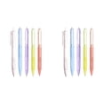 thumbnail image 1 of Offic Cabine, 10-Pack Retractable Click Gel Pens, 0.7Mm Medium Point Black ink Pens, Smooth Writing for Home, Office, Journaling, and Note-Taking, White, 1 of 5