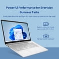 thumbnail image 7 of HP 17.3" HD Plus Touchscreen Laptop, Intel Core i5-1334U, 16Gb Ram, 512Gb SSD, Windows 11 Home, Silver, 7 of 7