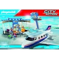 thumbnail image 2 of PLAYMOBIL City Action 71153 Airport with Airplane, Includes Toy Plane with Detachable Roof, Toys for Children Ages 4 and Up, 2 of 7