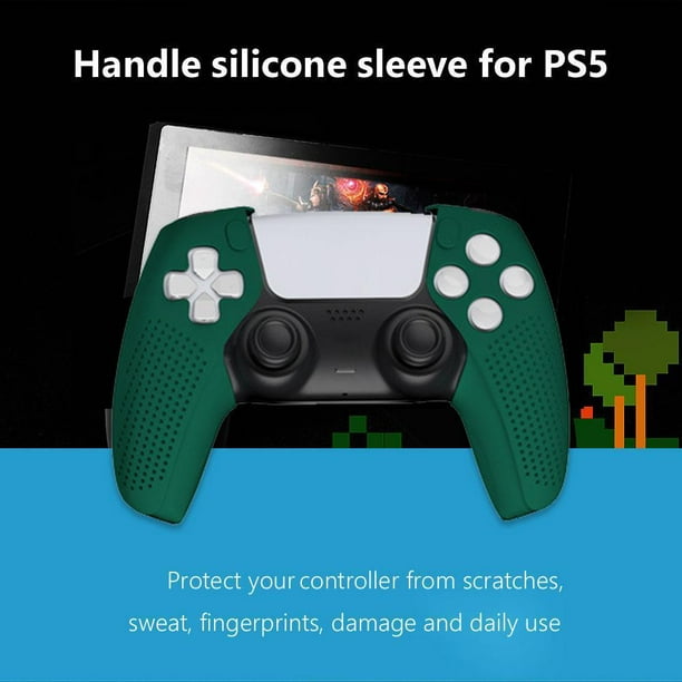 Funda de silicona para el controlador PS5 Gamepad Grip Cap Funda protectora antideslizante JShteea Nuevo