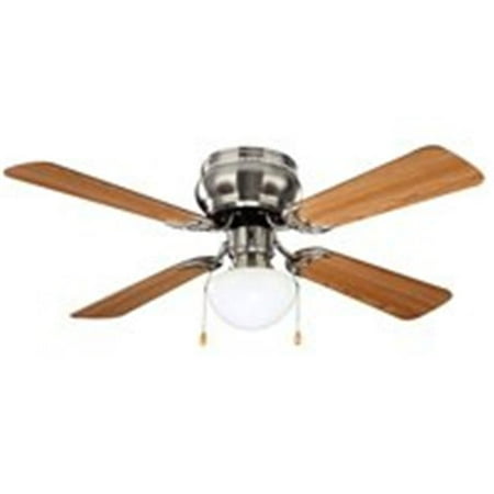 Boston Harbor 42 742t Mr En Bn Hugger Style Ceiling Fan Brushed