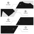 thumbnail image 3 of hotojiny Mens Casual T-Shirts Textured Classic Fit Half Sleeve Knit Tees Loose Crewneck Solid Color Tee Shirts S-3XL, 3 of 5
