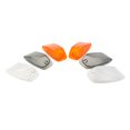 thumbnail image 3 of Motorcycle Rear Turn Signal Light Shell Indicator Lamp Lens Cover For Kawasaki ZZR400 600 1990-1992, 3 of 7