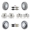 thumbnail image 1 of Transit Auto Front Rear Disc Brake Caliper Coated Rotors and Ceramic Pads Kit (10Pc) for Car Ford Escape KCG-102337N, 1 of 11
