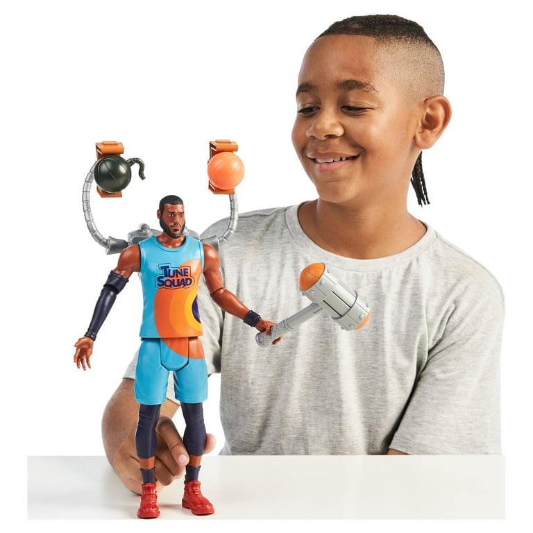 Space Jam Deluxe Lebron James Big Action Figure Toy with