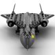 thumbnail image 2 of Set de bloques de construcción SEMKY Military SR-71 Reconnaissance Jet, 2 of 6