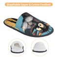 thumbnail image 3 of Fotbe Whimsical Cartoon Cow Pantuflas Peludas para Mujer con Estampado, Zapatillas de Peluche, Zapatos de Invierno para Casa, Uso Interior y Exterior-Large, 3 of 8