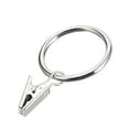 thumbnail image 6 of Uxcell 1.25" Inner Dia 3.5mm Thick Curtain Clip Rings Metal Chrome Plated 16Pack, 6 of 6