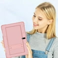 thumbnail image 4 of SOATUTO for Aoyodkg Tab A22 10.1 Case , Shock-Resistant Rugged Hybrid Kids Friendly Sturdy Shell Built-in Stand for Meberry M7 / Awow UTBook / Logic T10L JUSYEA J5-W 10.1 inch Tablet - Rose Gold, 4 of 6