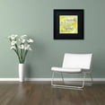 thumbnail image 3 of Trademark Fine Art "Blooms Quote" Canvas Art by Elizabeth Caldwell, Black Matte, Black Frame, 3 of 4