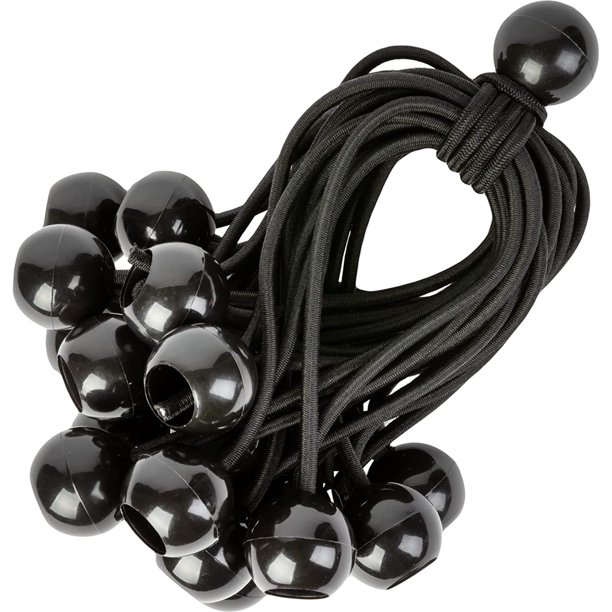 PRETEX Ball Bungee Cords Elastic Cord for Camping, Backpacking, and
