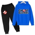 thumbnail image 5 of Cazafantasmas - Sudadera con capucha y pantalones de chándal para niños de 2 a 13 años con estampado divertido de dibujos animados para primavera y otoño, 5 of 5