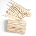 thumbnail image 2 of palos de artesaníaPalitos de Madera para Crema de Hielo, 1000 Pcs, 14x0.5x0.1cm, Palos de Artesanía, Palos de Hielo de Madera, Palitos de Encerado de Madera, para Depresores de Lengua, 2 of 12