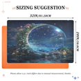 thumbnail image 6 of Yayeee Doormat for Inside 20"x32" Absorbent Low-Profile Washable Non-Slip Rubber Backed Entryway Rug, Floral Occean, 6 of 8