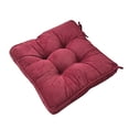 thumbnail image 2 of Eolstice Cushion For Chair, Velvet Office Ottoman Floor Mat, Color Chair Cushion with Strap for Outdoor Seating, Home Decor, Comfort Accessory, 2 of 6
