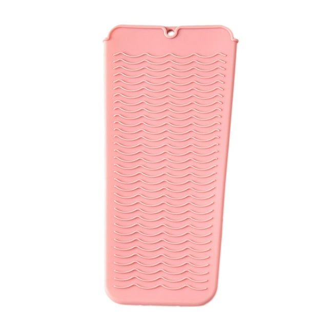 Bewildely Plancha para el cabello eficiente y liviana para un peinado fácil Seguro rosa largo Type3 NO3