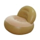 thumbnail image 4 of Sofá inflable, sofá portátil en forma de L de PVC blando, sillón inflable Beige, 4 of 9